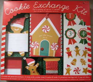 Williams Sonoma Christmas HOLIDAY COOKIE Party Kit NIB