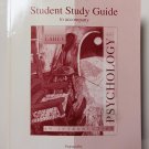 Psychology: An Introduction STUDENT STUDY GUIDE Steven Schneider, Benjamin Lahey