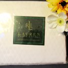 Ralph Lauren WILTSHIRE ARGYLE Off-White Cream QUEEN EXTRA DEEP FITTED Bed Sheet BRAND NEW