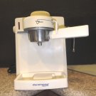 Coffee ESPRESSO & CAPUCCINO Machine CONTINENTAL ELECTRIC Model CE23651 White EUC