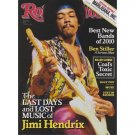 ROLLING STONE MAGAZINE APRIL 1, 2010 JIMI HENDRIX