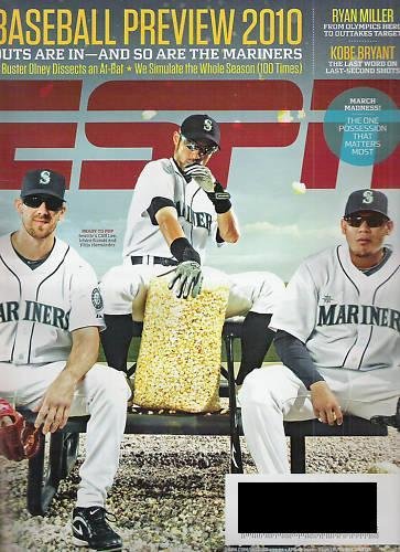 ESPN MAGAZINE APRIL 5, 2010 ICHIRO SUZUKI