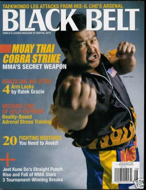 BLACK BELT MAGAZINE AUGUST 2009 MASTER TODDY