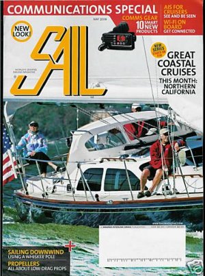 SAIL MAGAZINE MAY 2009 GREAT COASTAL CRUISES