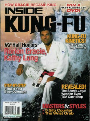 INSIDE KUNG-FU MAGAZINE FEBRUARY 2010 RORION GRACIE