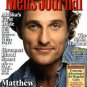 MEN'S JOURNAL MAGAZINE MAY 2009 MATTHEW McCONAUGHEY