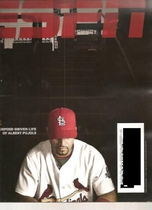 ESPN MAGAZINE MARCH 8, 2010 ALBERT PUJOLES