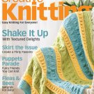 CREATIVE KNITTING MAGAZINE MARCH 2009