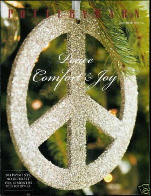 POTTERY BARN CATALOG DECEMBER 2009