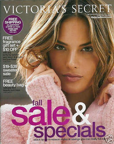 VICTORIA'S SECRET CATALOG FALL SALE 2007 VOL. 1