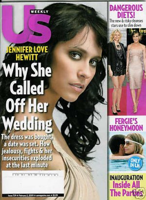 US WEEKLY MAGAZINE FEBRUARY 2-2009 JENNIFER LOVE HEWITT