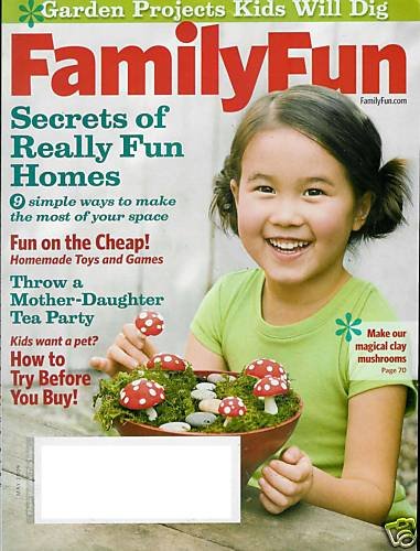 FAMILY FUN MAGAZINE MAY 2009