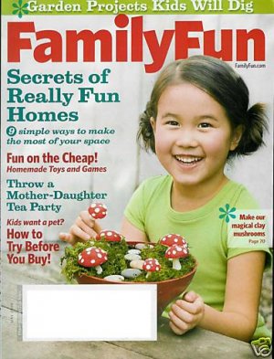 FAMILY FUN MAGAZINE MAY 2009