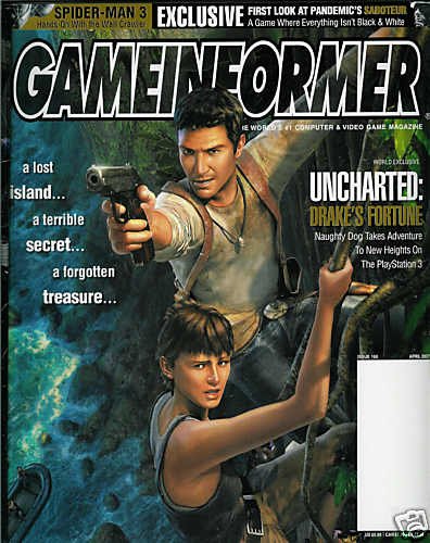 GAME INFORMER MAGAZINE # 168 APRIL 2007 UNCHARTED