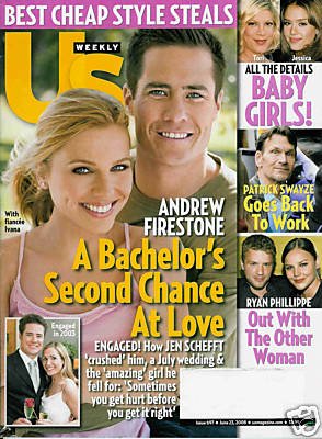 US WEEKLY MAGAZINE JUNE 23 ,2008 ANDREW FIRESTONE