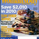 WOMAN'S DAY MAGAZINE JANUARY 2010