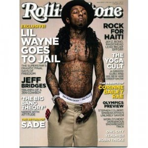 ROLLING STONE MAGAZINE FEBRUARY 18, 2010 LIL WAYNE