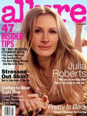 ALLURE MAGAZINE MARCH 2009 JULIA ROBERTS