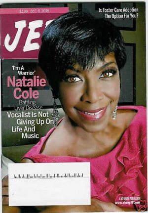 JET MAGAZINE DECEMBER 8, 2008. NATALIE COLE