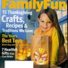 FAMILY FUN MAGAZINE NOVEMBER 2009