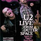 ROLLING STONE MAGAZINE OCTOBER 15, 2009 U2