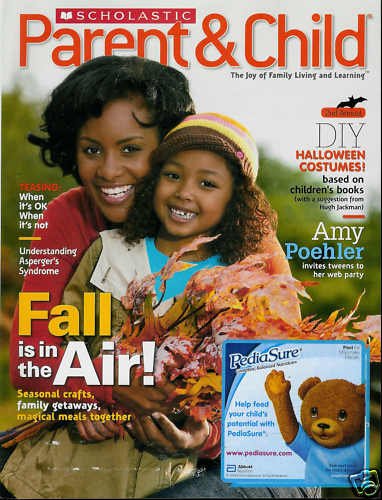 SCHOLASTIC PARENT & CHILD MAGAZINE OCTOBER 2009