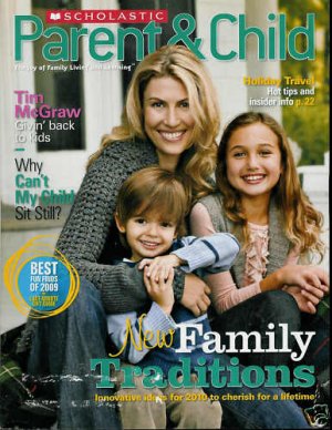 SCHOLASTIC PARENT & CHILD MAGAZINE DEC / JANUARY 2010