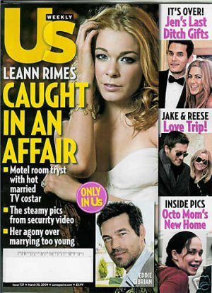 US WEEKLY MAGAZINE MARCH 30, 2009 LEANN RIMES