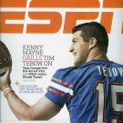 ESPN MAGAZINE SEPTEMBER 21, 2009 TIM TEBOW