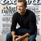 ESQUIRE MAGAZINE OCTOBER 2009 MATT DAMON NEW