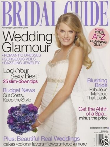 BRIDAL GUIDE MAGAZINE NOVEMBER / DECEMBER 2009
