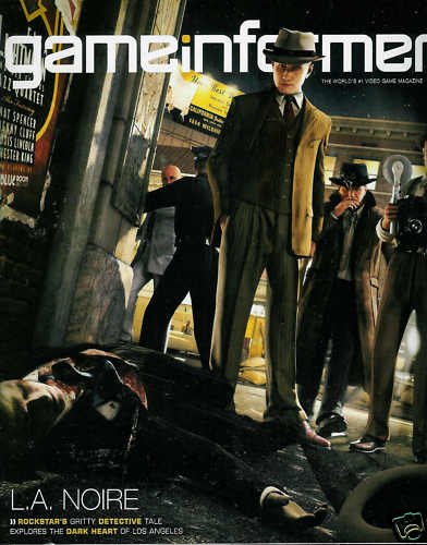 GAME INFORMER MAGAZINE #203 MARCH 2010 L.A. NOIRE