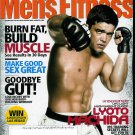 MEN'S FITNESS MAGAZINE NOVEMBER 2009 LYOTO MACHIDA