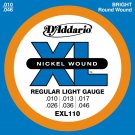 D'Addario EXL 110 Nickel Regular Light Guage