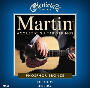 Martin M550 Medium Phosphor Bronze Strings