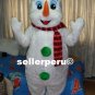 NEW ADULT SNOW MAN DELUXE COSTUME MASCOT