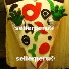 NEW ADULT PIZZA DELUXE COSTUME MASCOT 5' 9"