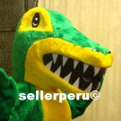 NEW ADULT CROCODILE COSTUME DELUXE MASCOT up 5' 9"