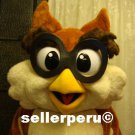 NEW OWL ADULT COSTUME DELUXE MASCOT up 5' 9"