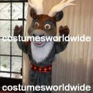 NEW REINDEER SVEN  ADULT FROZEN CHARACTER COSTUME MASCOT 5' 9"