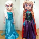 new frozen anna elsa Mascot Costume olaf figure ice frozen Character