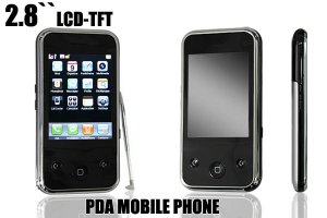 2-Band 2-Sim Standby MP3 MP4 Touch Screen Mobile Phone PH-S658
