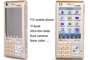 3" TV Dual Camera 4-Band 2-Sim Standby Mobile Phone 2GB PB4-V01