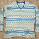 Vintage Swedish Iceland Fair Isle Sweater Hans Heitsch Jersey Modeller Sweater
