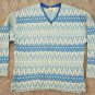 Vintage Swedish Iceland Fair Isle Sweater Hans Heitsch Jersey Modeller Sweater