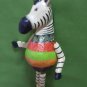 Hanging Wooden Zebra