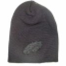 Philadelphia Eagles Black Tonal Knit Beanies