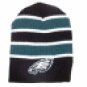 Philadelphia Eagles Wide Stripe Knit Beanies
