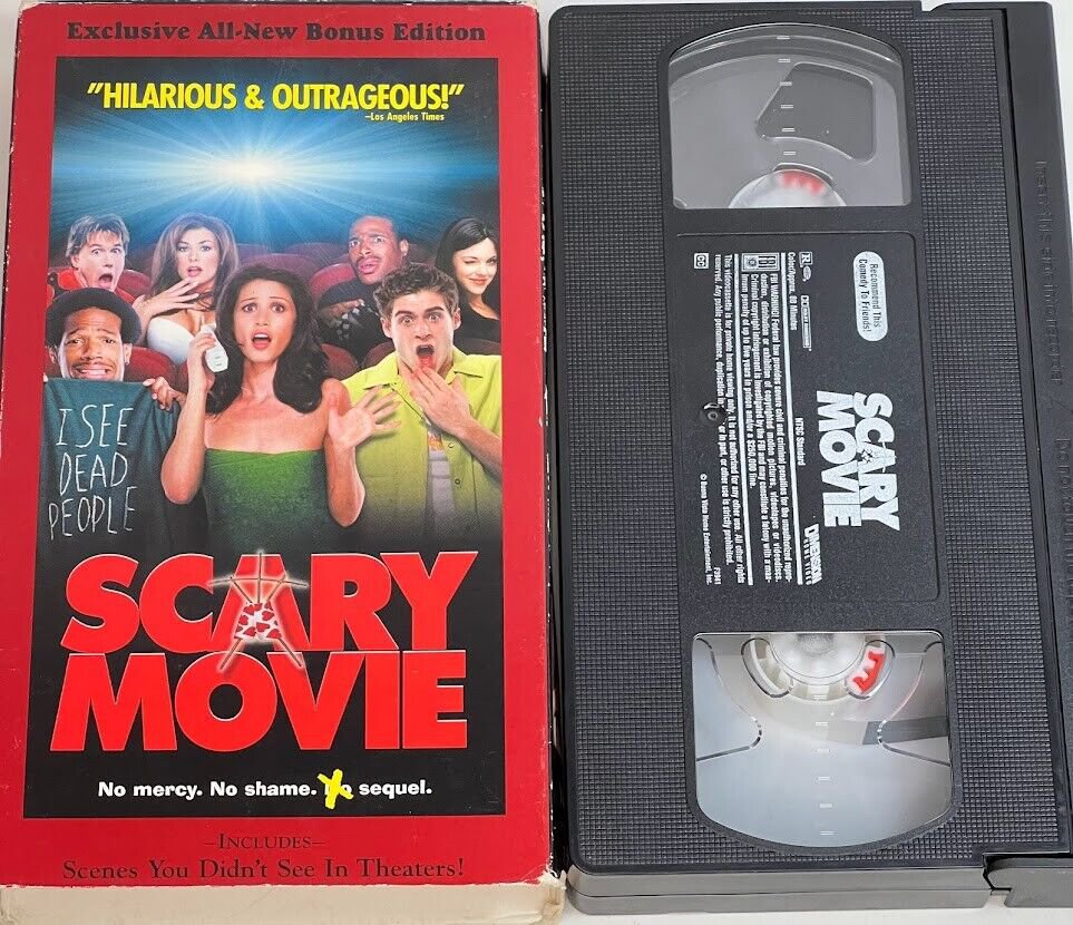 Scary Movie VHS Tape Movie Carmen Electra Special Edition