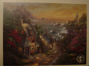 Thomas Kinkade 4x5 Signed